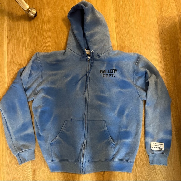 Gallery Dept Blue Men’s Hoodie - Picture 1 of 1